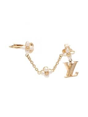 Louis Vuitton Lv Floragram Earring Gold #277549L47B